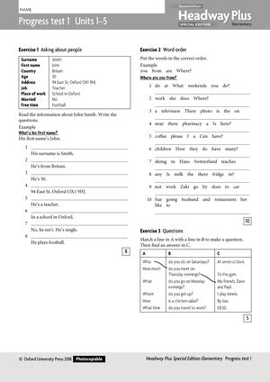 New Headway Intermediate Test New Headway Intermediate Tests And