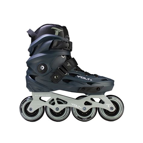 Patins Traxart Volt Plus Inline Freestyle Grafite 80mm ABEC 9 Shopping