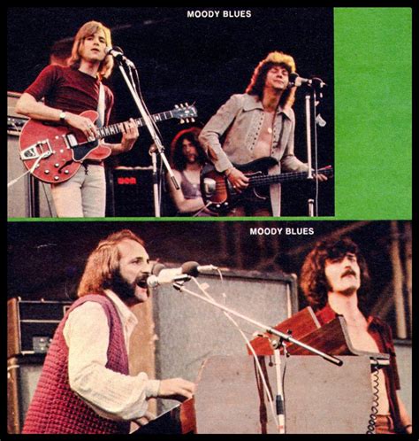 The Moody Blues Isle Of Wight 1970 Moody Blues Justin Photos Moody