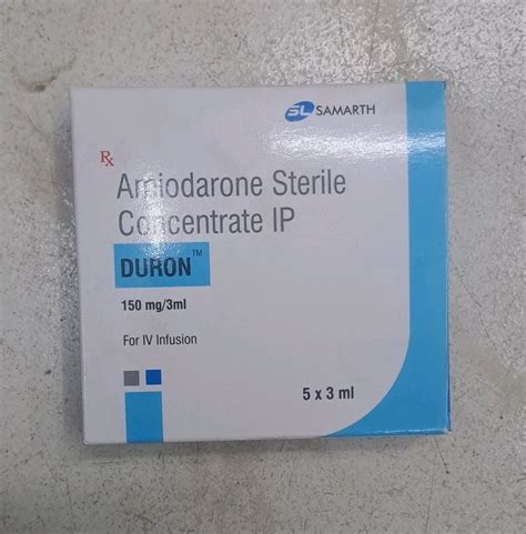 Amiodarone Sterile Concentrate Ip Mg At Best Price In Patna Id