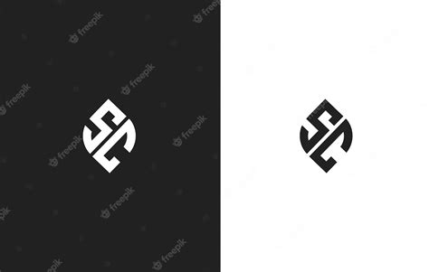 Premium Vector Modern Monogram Sc Logo Or Initial Letter Sc Logo