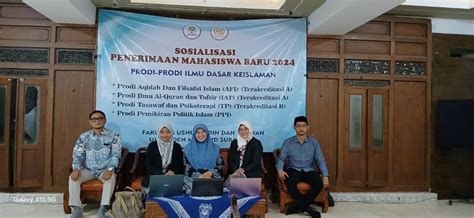 PRODI ILMU AL QURAN DAN TAFSIR IAT MELAKUKAN SOSIALISASI KE SMA AL