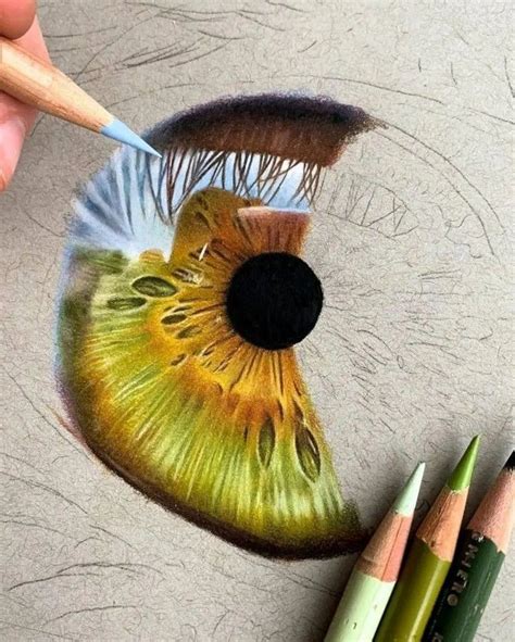 Color Pencil Drawing Pencil Drawings Realistic Eye Drawing