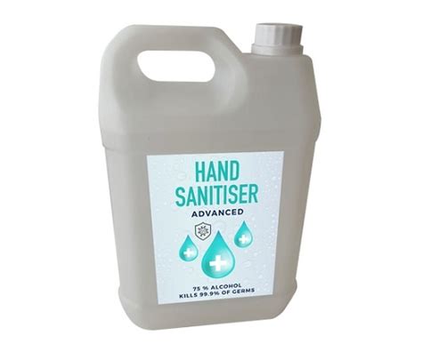 5 Litre Hand Sanitiser Gel Ppe And Hygiene Apd Promotions