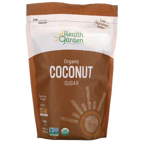 Health Garden Organic Coconut Sugar 16 Oz 453 G