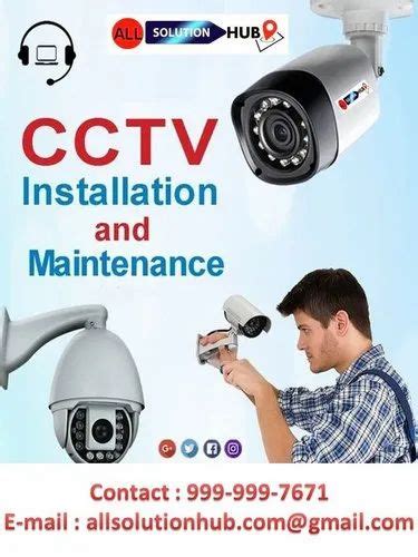 Dome Camera Cctv Installation Services, All Solution Hub | ID: 23039531297