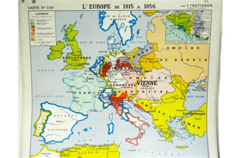 Affiche Carte Historique De L Europe MuluBrok Brocante En Ligne