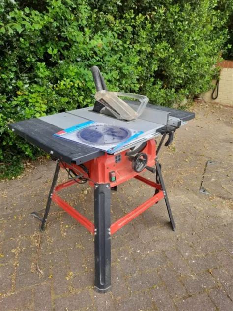 Einhell Tc Ts U Table Saw W V With Extra Mm Blades