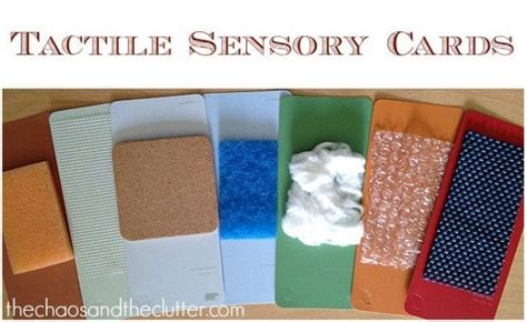 Tactile Sensory Cards