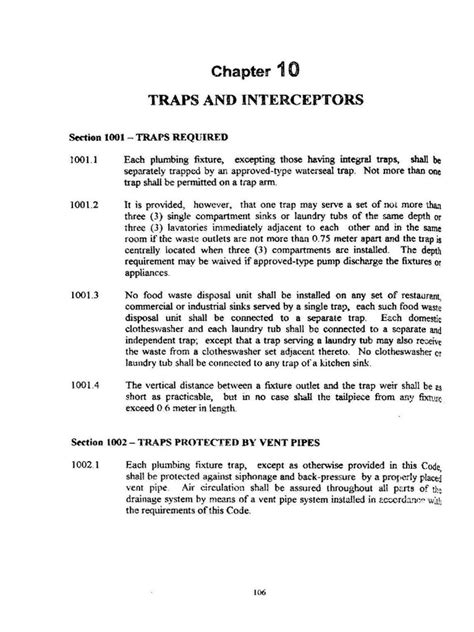 Revised National Plumbing Code Of The Philippines 2 Storm Drain