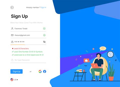 sing  page  faramarz torabi  dribbble