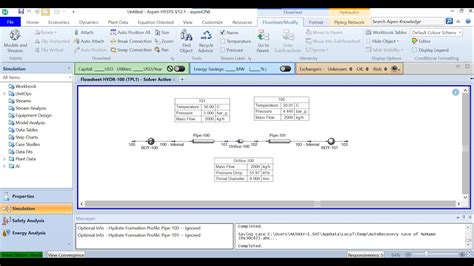 Orifice Sizing In Aspen Hysys Youtube