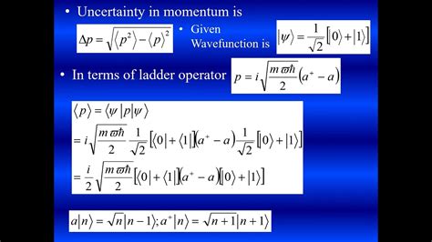 Uncertainty In Momentum Youtube