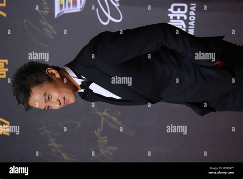 Chinese Actor Deng Chao Arrives On The Red Carpet For Sina Weibo