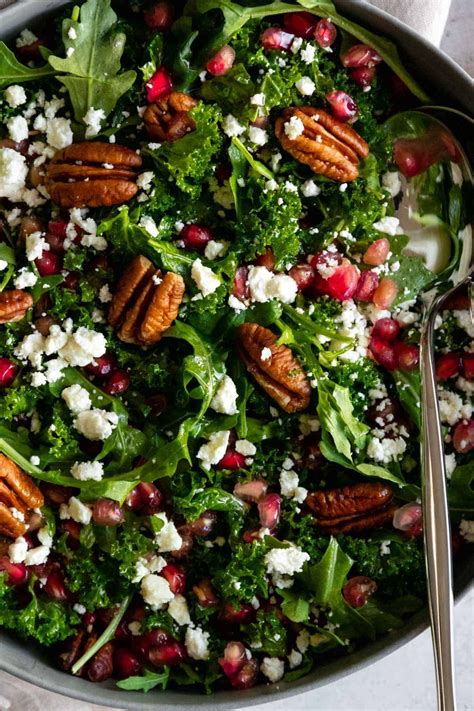 Pomegranate Kale Salad Recipe Pomegranate Kale Salad Kale Salad