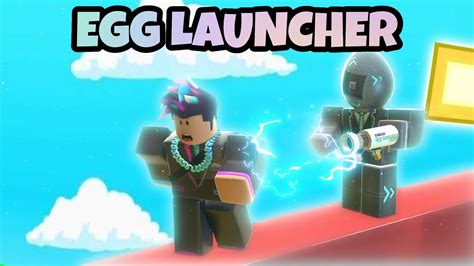 Roblox Bedwars But I Have An Egg Launcher Youtube