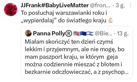 Panna Polly on Twitter Do prawackich mętów z otchłani dupy