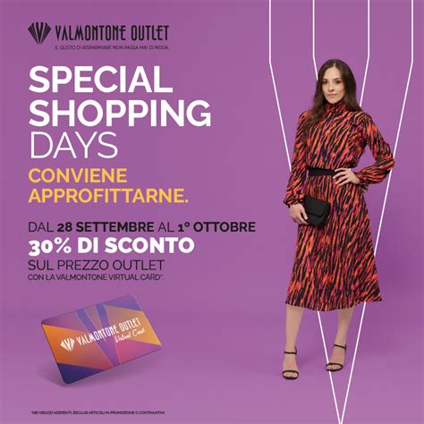 Special Shopping Days In Arrivo Valmontone Outlet