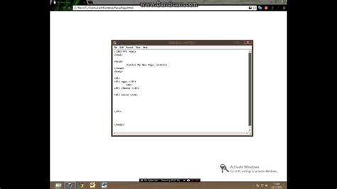 basics  html    descriptive lists part  youtube