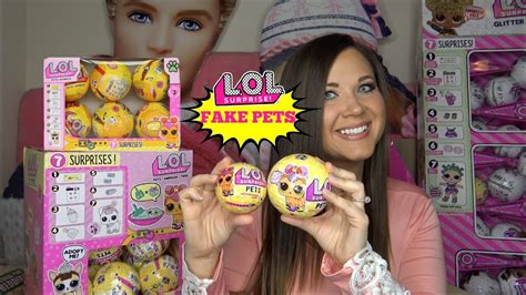 Fake Lol Surprise Dolls Series 3 Fake Lol Surprise Pets Confetti Pop