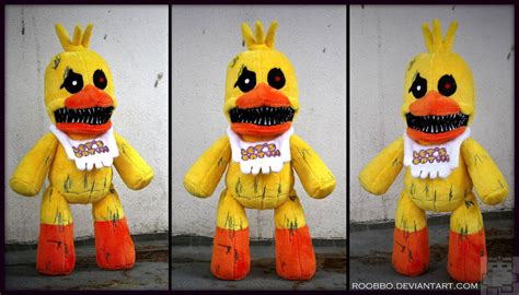 Five Nights at Freddys - Nightmare Chica Plush by roobbo on DeviantArt