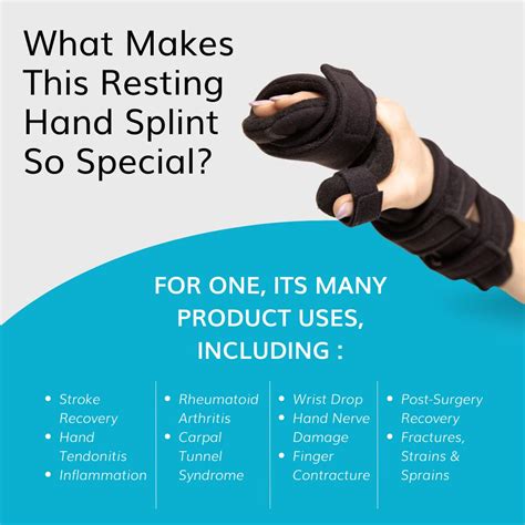 Buy Braceability Resting Hand Splint Soft Stroke And Surgery Recovery