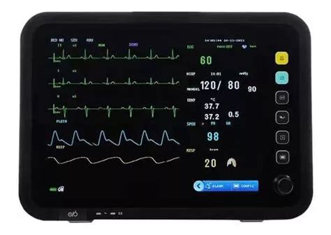 Monitor Par Metros De Signos Vitales Yonker Nibp Spo Ecg Cuotas Sin