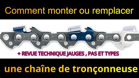 Comment Monter Ou Remplacer Une Cha Ne De Tron Onneuse Revue