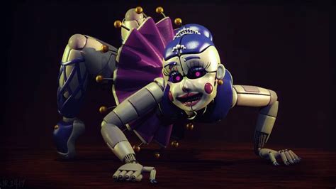 As Graceful As A Ballerina Remake Fnaf Sfm By Jr2417 Ballora Fnaf