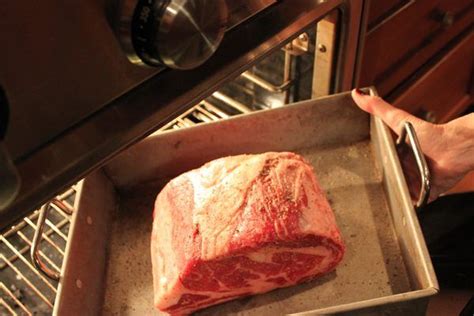 Slow Cooking A Prime Rib Roast Is A Simple Way To Cook An Impressive