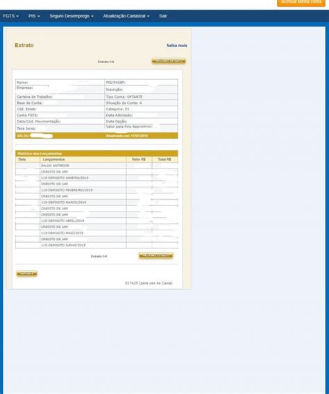Fgts Extrato Como Emitir Extrato Analítico Do Fgts 2021