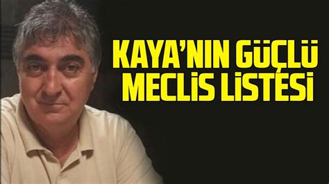 Chp Nin Ortahisar Belediye Ba Kan Aday Ahmet Kaya N N G L Meclis