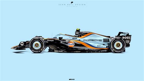 Sean Bull Design On Twitter Porsche Gulf F Livery Concept An