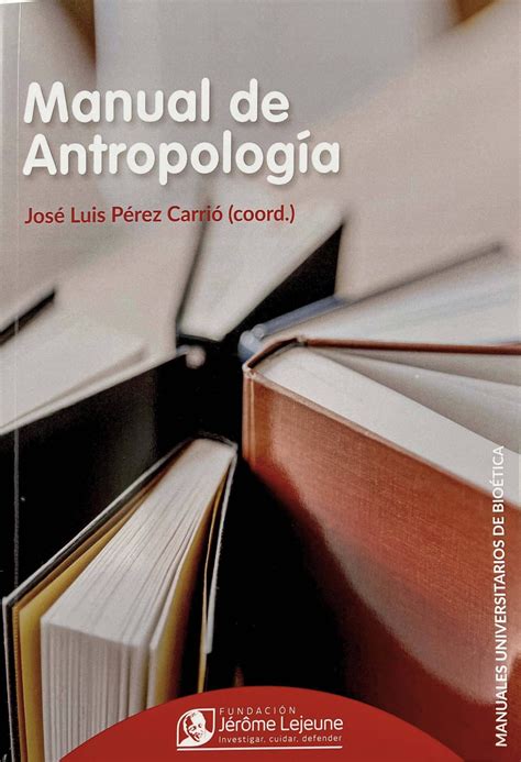 Manual De Antropolog A Fundaci N J R Me Lejeune