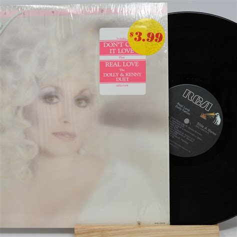 Dolly Parton Real Love Vinyl Record Album Lp Rca Ahli 5414 Joe S Albums