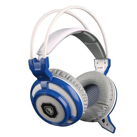 Sades SA 21 Wired Gaming Headset Blue AHW Store