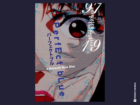 Perfect Blue Satoshi Kon 1997 Movie Poster By Rams Themes On Dribbble