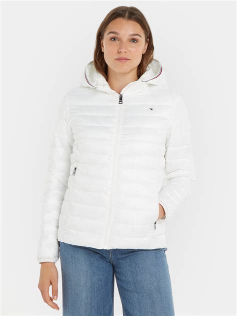 Tommy Hilfiger Giubbotto Piumino Ww Ww Bianco Regular Fit Modivo It