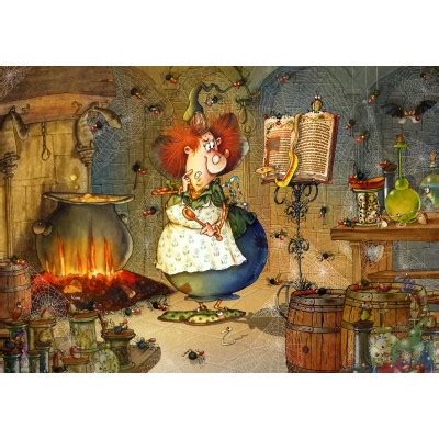 Puzzle Fran Ois Ruyer Witch Grafika F Pieces Jigsaw