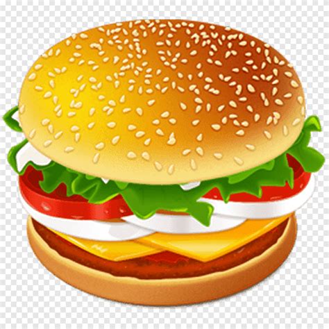 Hamburger Burger Hamburger Burger Vegetarian Kentang Goreng Sandwich