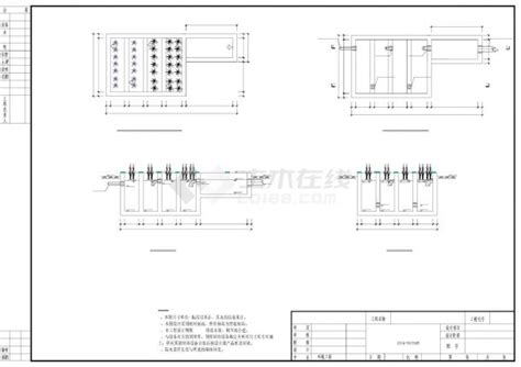 农村生活污水氧化塘快渗池工艺图纸aoabaao工艺土木在线