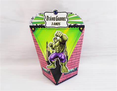 Kit Caixas O Incrivel Hulk Elo Produtos Especiais