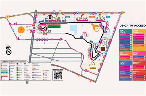 Gran Premio de México 2023 Cómo llegar calles cerradas y estacionamientos