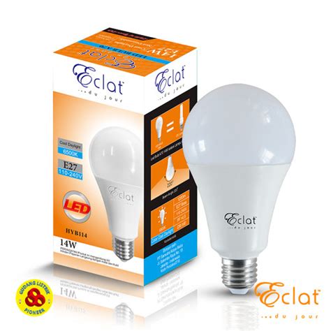 Jual Eclat LED Bulb 14W Putih E27 Bohlam Lampu LED Bulb 14 Watt CDL