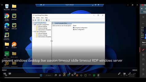 Rdp Prevent Windows Free Rdp Desktop Live Session Timeout Idle Timeout