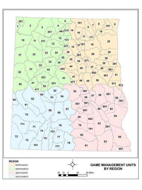 Colorado Big Game Management Units Map Start My Hunt