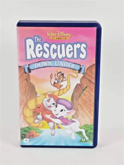 The Rescuers Down Under Vhssur 1997 £399 Picclick Uk