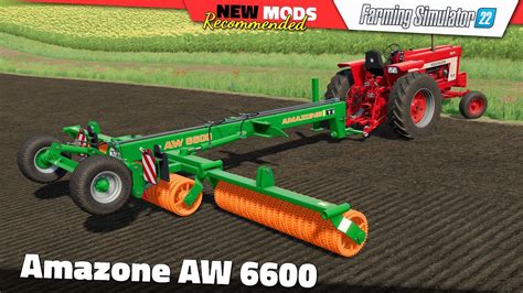 FS22 Amazone AW 6600 Farming Simulator 22 New Mods Review 2K60