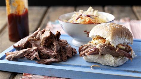 Pulled Pork With Spicy Coleslaw Recipe Bbc Food