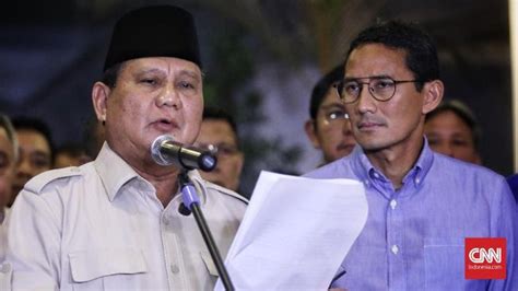 Prabowo Sentil Sandiaga Uno Soal Kepindahannya ke PPP - Aceh Jurnal